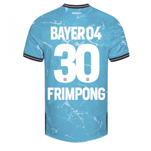 Fotbalové Dres Bayer Leverkusen Jeremie Frimpong #30 Alternativní 2023-24 Krátký Rukáv